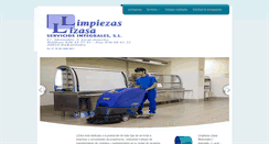 Desktop Screenshot of limpiezaszaragozalizasa.com